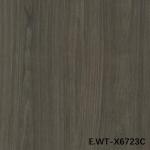 High-End Engineered Wood Veneer European Walnut E.WT-X6723C Crown Dark Brown for