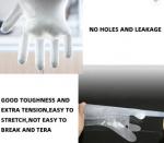 Transparent Disposable Safety Gloves Ldpe Custom For Kitchen Cleaning