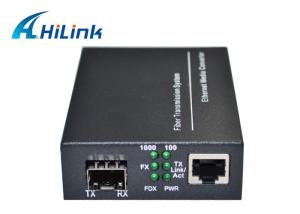 China Gigabit Ethernet Fiber Media Converter Device , Internet Media Converter on sale