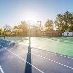UV Resistance 6mm Thickness Jogging Track Material Rubber Sport Floor