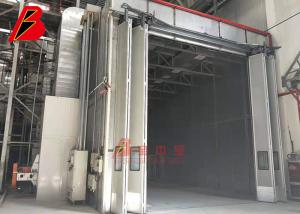 Quality Gas Heating Bake Room Oven Bus Paint Booth With Drive Through Doors wholesale