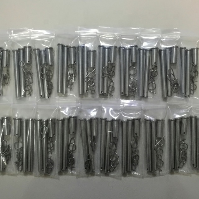 Jacobs Ladder Pin Kit with Natural Finish Grade GR5 Size 3/8*1.3 and 3/8 x 3.71 1/2 x 1.3 in Titanium Gr5 Benefit
