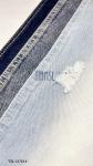66 Inch 352gsm Blue Black Stretch Woven Twil Denim Fabric 100% Cotton