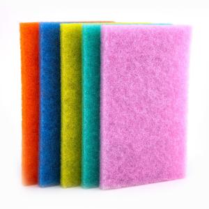 Quality Customized Cleaning Scouring Pad Microfiber Cellulose Sponge Cloth wholesale