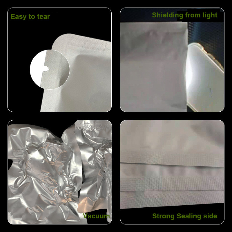 Extremely High Barrier 42 G Retort Pouches With Aluminum Material