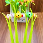 Colorful Soft Rubber Little Bird Gel Pens Wobble Neutral Pen for Gifts Prizes