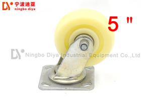 Quality Stainless Steel PA Industrial Caster Wheels For Cart Without Brake wholesale