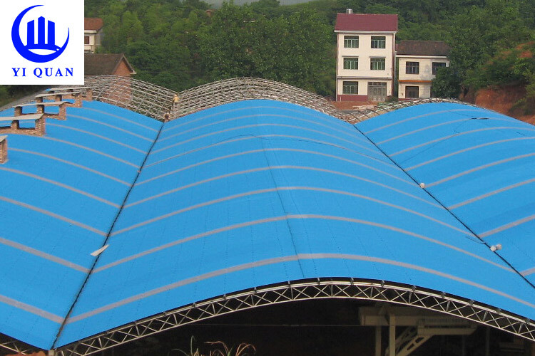 Wind Resistant 2.3mm Thickness UPVC PVC Plastic Roof Sheet For Warehouse Wall