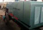 Mini Diesel Towed Hydraulic Concrete Pump , 50mm Aggregate Diameter Concrete