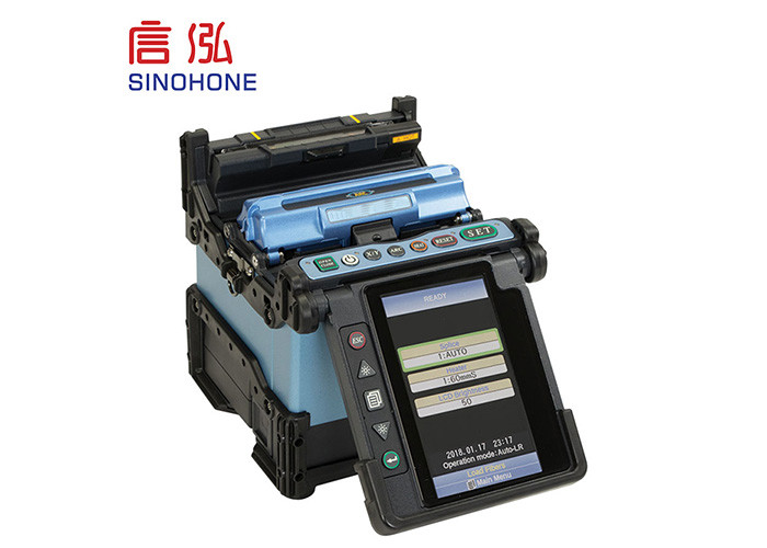 LCD Monitor Single Fiber Optic Termination Box 5.7 Inch Color Fusion Splicer