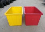 300Kg Roto Moulded Products Heavy Duty Stock Handling Trolley , Bar Bottle Bin