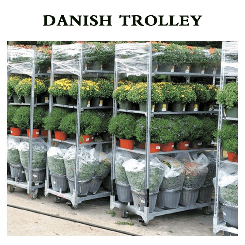 Strong And Durable Metal Boltless Rivet Storage Flower Rack Shelves 1320*1000mm