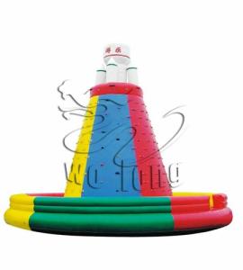 Quality China popular PVC Inflatable sports, inflatable climbing wall wholesale