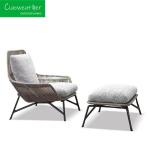 Outdoor Furniture Wicker Patio Sets for Terrace Leisure Sofa Chair in Modern