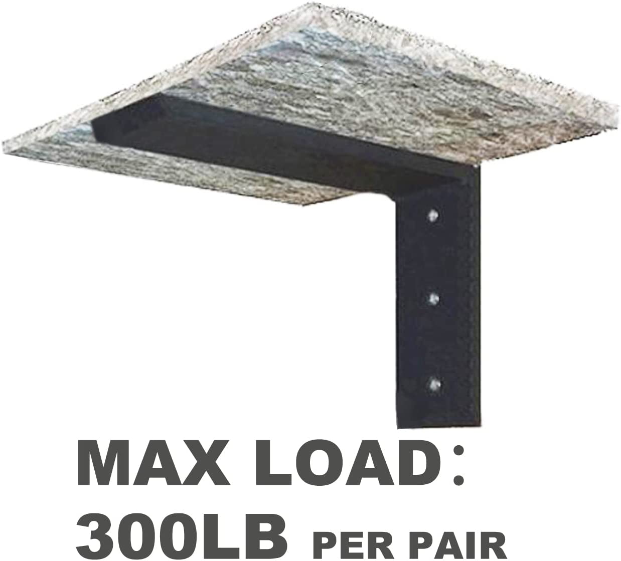 16 inch Heavy Duty Countertop Support Bracket for Standard or Nonstandard Countertops