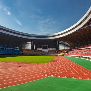 Quality ITF High Elasticity Stadium Sandwich Running Track Wear Resistant wholesale