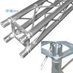 Main Tube 20*2mm Church Equipment Aluminum Display Booth Event Mobile Stage