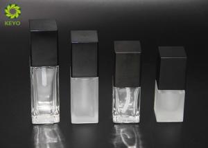 Quality Clear / Frosted Glass Cosmetic Packaging Serum Bottle 15ml 20ml 30ml 40ml Optional wholesale