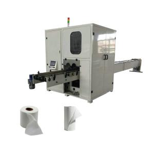 Quality Efficiency Two Tracks Toilet Paper Kitchen Log Saw Towel Cutting Machine 150cuts/Min wholesale