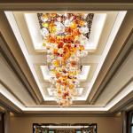 Raindrop Hotel Lobby Chandelier