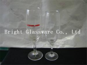 Quality Clear glass champagne cup, wine goblet glass for party wholesale