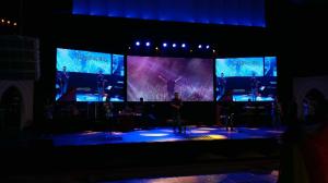 Quality High Brightness Stage Background Led Display Screen For Church , Pixel Pitch 2.97mm wholesale