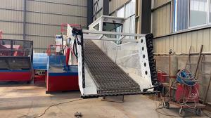 Quality 5km/H River Waterweed Weed Harvester Machine 105kw Weed Harvester Boat 10 Cubic wholesale