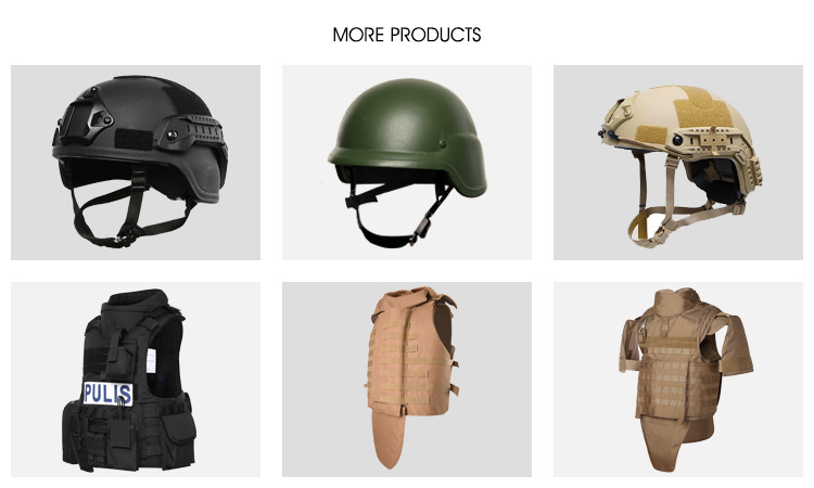 Anti Riot Bulletproof Equipment PE Full Face Shield 280mm*185mm
