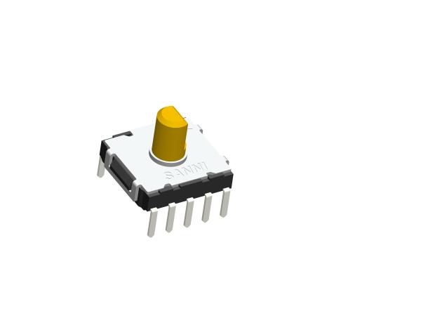 Cheap Multiple Positions Digital Rotary Switch 12mm For Player Sound RS12B for sale