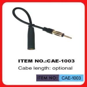 Quality Black Car Antenna Extension Cable 12 Inch Length For Automobile Antenna wholesale