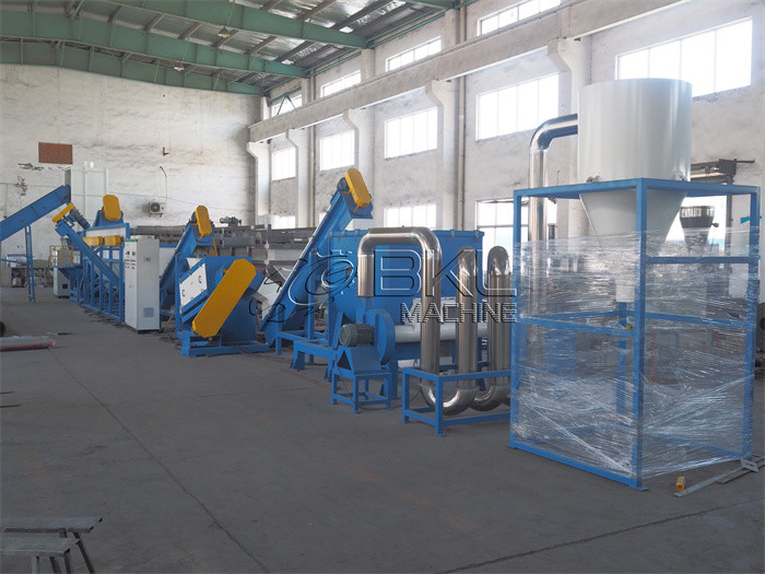Plastic Recycling Lines In Washing Plant Machine
