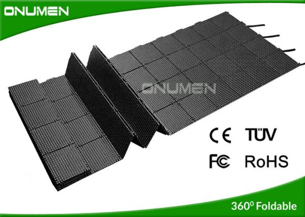 6000Nits Slim Outdoor Advertising LED Display Screen Rentals With DVI Graphics