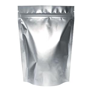 Quality Heat Sealable Metallic Silver Foil Mylar Ziplockk Bags Stand Up Pouch Food Storage wholesale