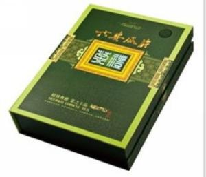 Quality High-end popular paper green tea packaging gift box wholesale
