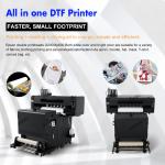 217 KG 2024 60cm Commercial Inkjet DTF Printer Printing Design Two i1600 Speedy