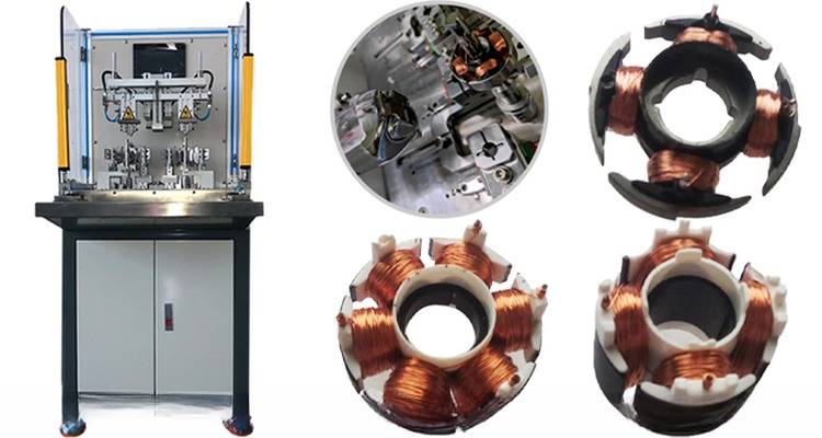 Automatic Winding Micro Coil Motor Stator Coil Winding Machine Patented Product