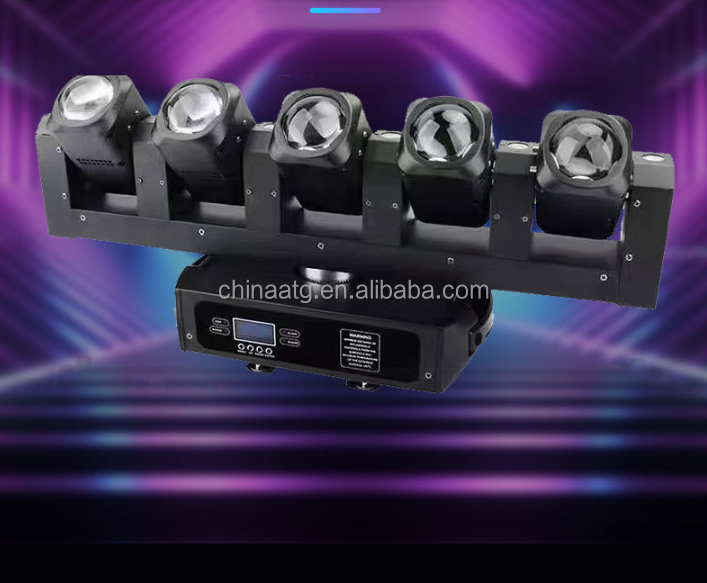 LED Ceiling Beam Wash Zoom Moving Head Light DMX512 control 5x40w 6x20w