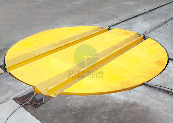 Factory 20t Electric Turntable Transport Car