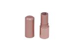 Rose Gold Aluminum Snap On 3.5g Empty Lipstick Tubes