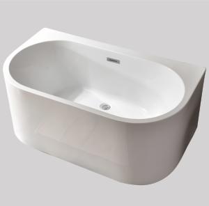 Quality Luxury Hotel Bathroom Indoor Corner Walkin Anti-Slip Large Adults Acrylic Free Standing Bathtub wholesale