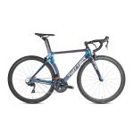 Durable Carbon Fiber Road Bike , Sports Racing Bicycle Reflective Decals Fork