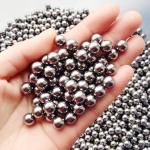 Chrome Small Round Metal Balls , 52100 Solid Metal Ball 1.3505 G500 8.731MM 11
