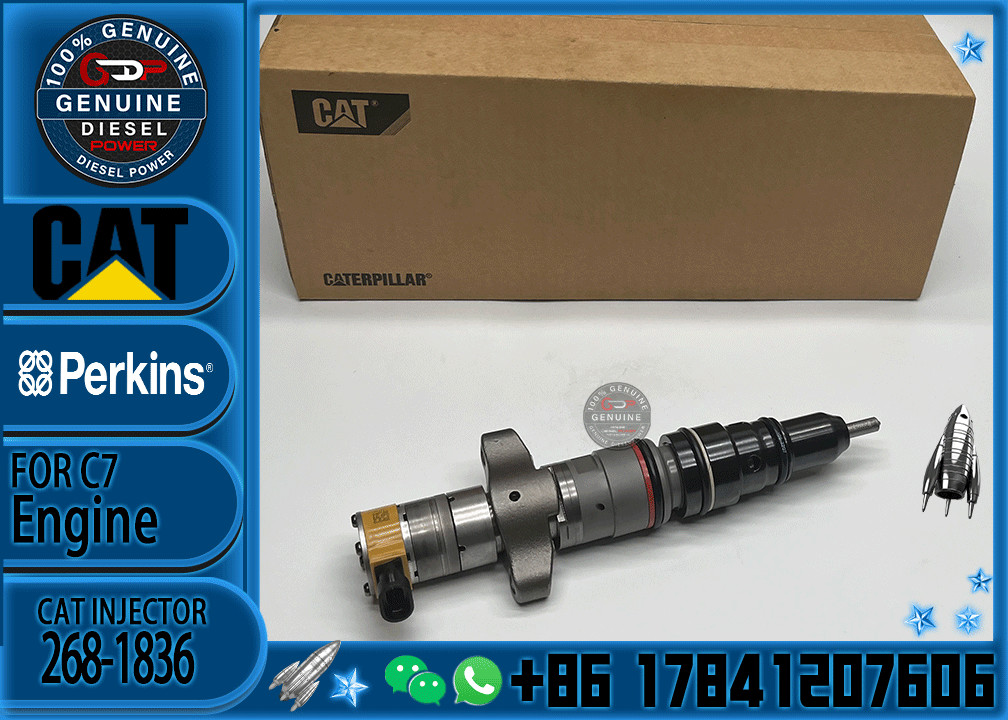 Diesel Engine Parts Common Rail Fuel Injector 268-1836 for CAT C7 Diesel Engine CNDIP Factory price