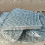 High Bearing flat Galvanised Metal Grid Plate For Power Plant Platform