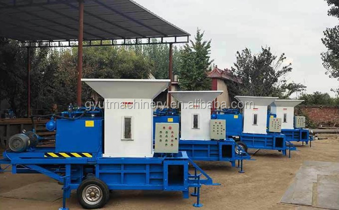 Customized Hydraulic Compactor Machine Suitable for Alfalfa Hay Straw Rice Husk Grass