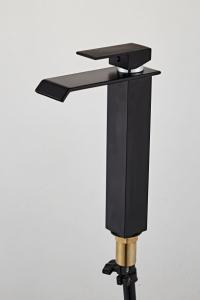 Quality Black SUS Spray Paint Basin Above Counter Wash Basin Faucet wholesale