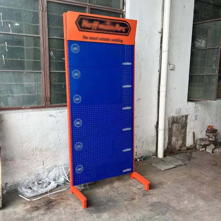 Shanghai Xingye Shelf Co customized color size gondolas racks shelves blue display rack shop shelves