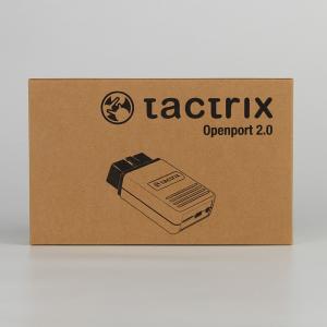 Quality Custom Natural Kraft Paper Electronics Packaging Box Black Printing wholesale