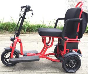 Quality 48V 10Ah Lithium Battery Fully Enclosed Mobility Scooter Fully Equipped Range 25-30km wholesale