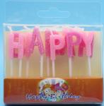 Glitter Alphabet Letter Birthday Candles Non Toxic For Cake Decorative Pure
